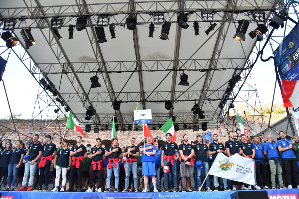 L’Italia protagonista della Cerimonia di Apertura della Sei Giorni di Enduro 2021 thumbnail