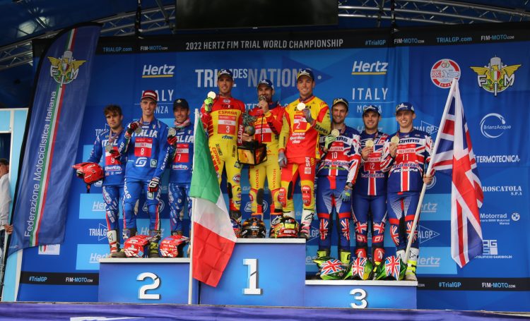 Una splendida Italia centra il podio in tutte le competizioni del Trial delle Nazioni