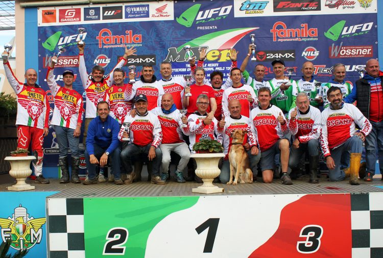 La Toscana si conferma campione del Trofeo delle Regioni Motocross d’Epoca