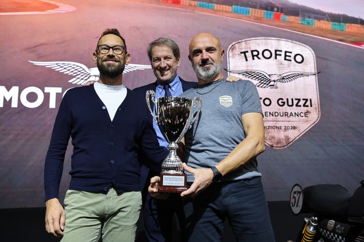 Premiazioni Trofeo Moto Guzzi Fast Endurance
