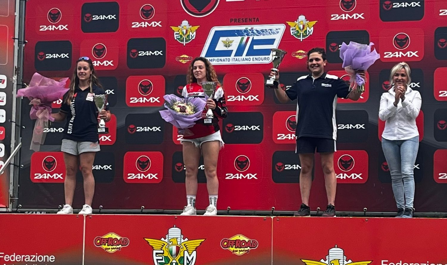 podio enduro femminile